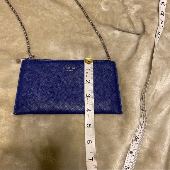Sorial blue vegan crossbody - Picture 4 of 7